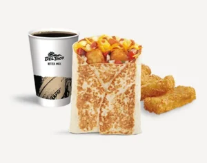 del taco wrap meal